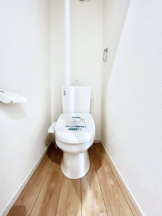 ウォシュレット付きトイレが1階と2階それぞれに配置されていてとても便利です。