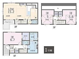 足立区青井3丁目 10期 新築一戸建て 全2棟