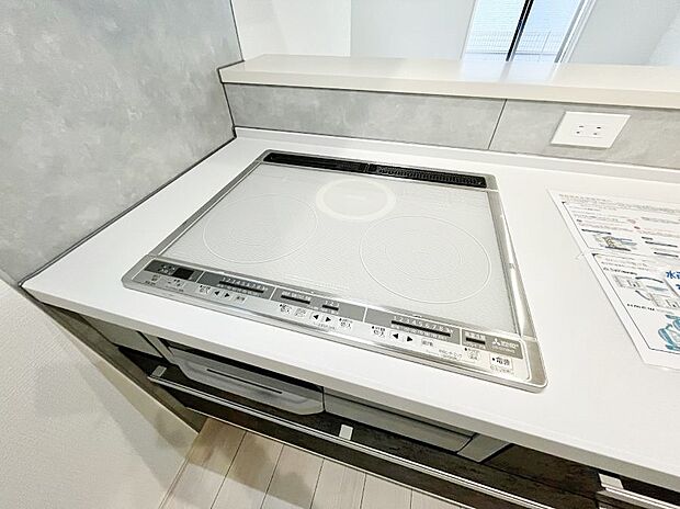 浄水器一体型のキッチンで洗い物用・料理用と切り替え簡単!