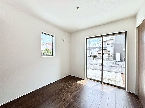 2面採光を確保した明るい空間。家族みんなが快適な暮らしを実現する設計です。