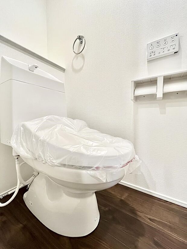 ウォシュレット付きトイレが1階と2階それぞれに配置されていてとても便利です。