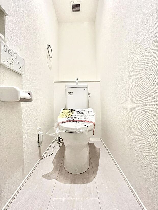 トイレは1階と2階それぞれに配置されていてとても便利です。