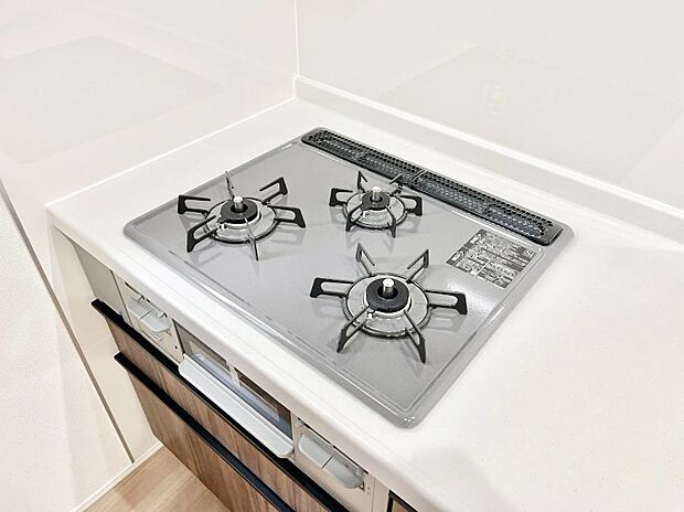 三口ガスコンロでお料理が一気にはかどりそう