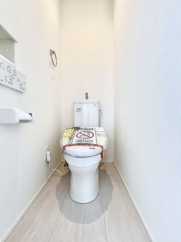 トイレは1階と2階それぞれに配置されていてとても便利です。 