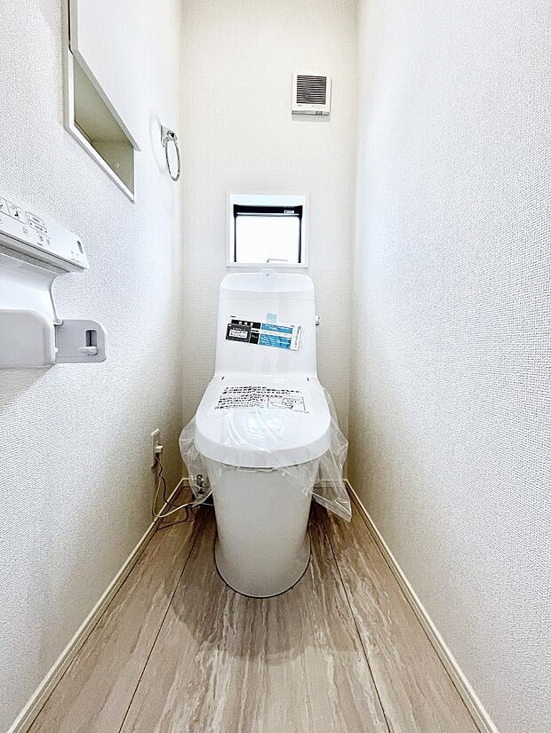 トイレは1階と2階それぞれに配置されていてとても便利です。