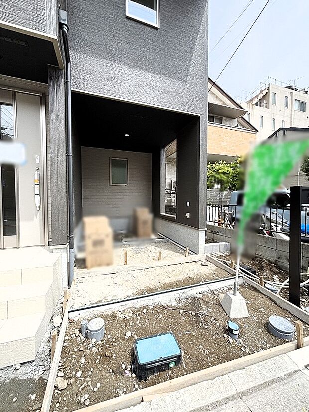 雨風から大切な愛車を守るビルトインガレージ