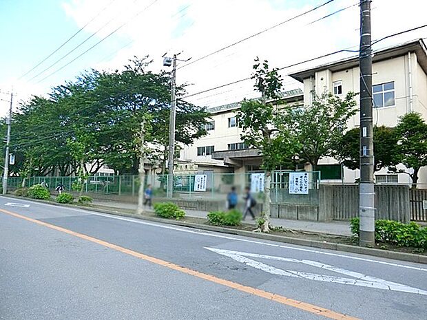 小学校 1100m 柏市立松葉第二小学校