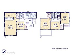 グラファーレ 野田市柳沢新田 6期 全1棟