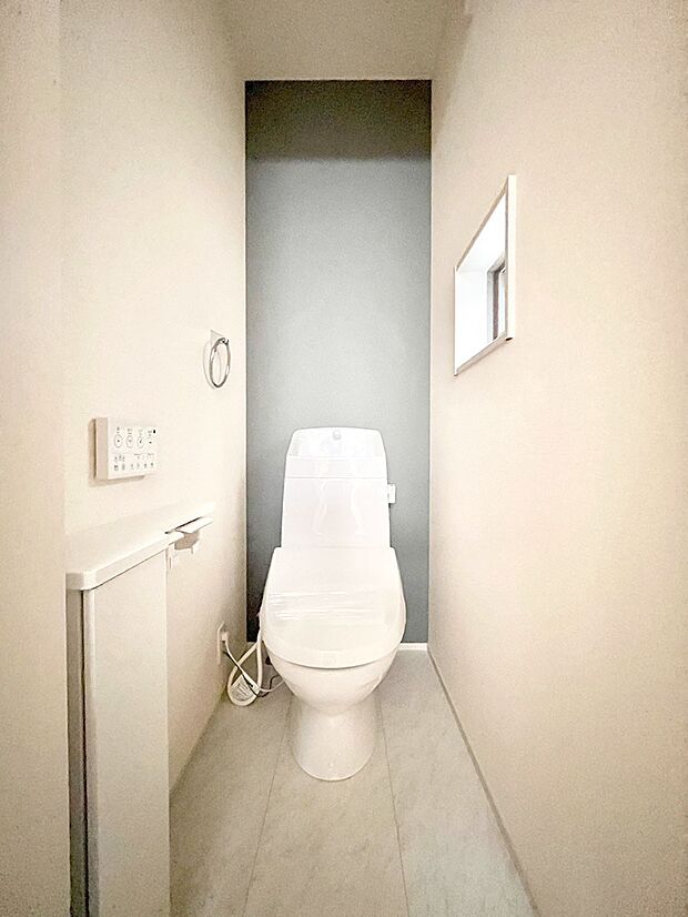 トイレは1階と2階それぞれに配置されていてとても便利です。