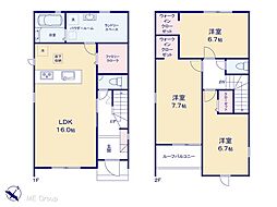 柏市大津ケ丘1丁目 25−1期 新築一戸建て 全2棟