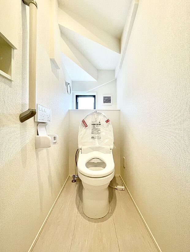 トイレは1階と2階それぞれに配置されていてとても便利です。