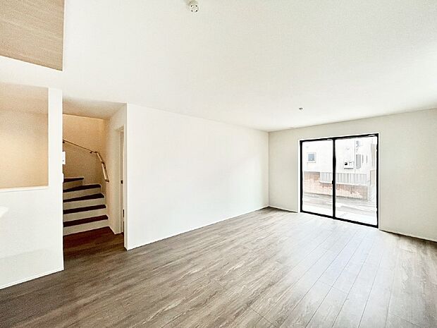 LDKに階段を設け、家族のコミュニティを大切にした間取りプラン