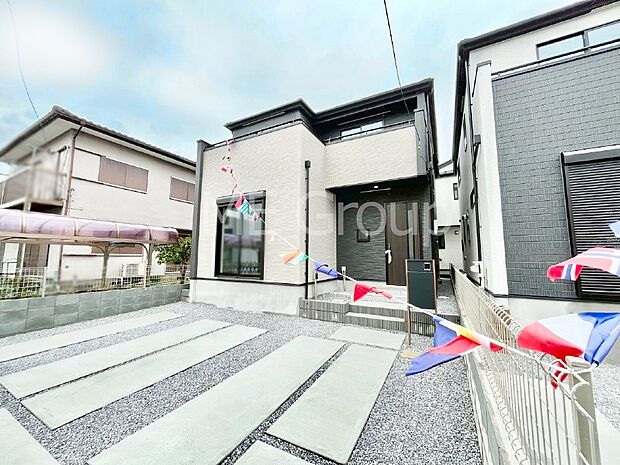 上質感あふれる外観デザイン。魅力の住まいを実現。