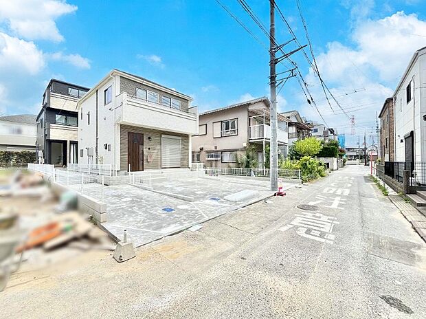 見通しの良さとともに、街並みに開放感を与えてくれます。
