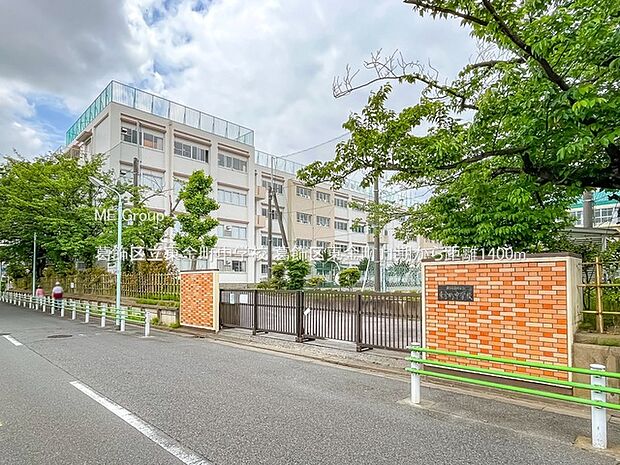 中学校 1400m 葛飾区立東金町中学校