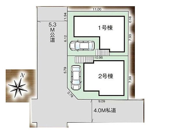 区画図