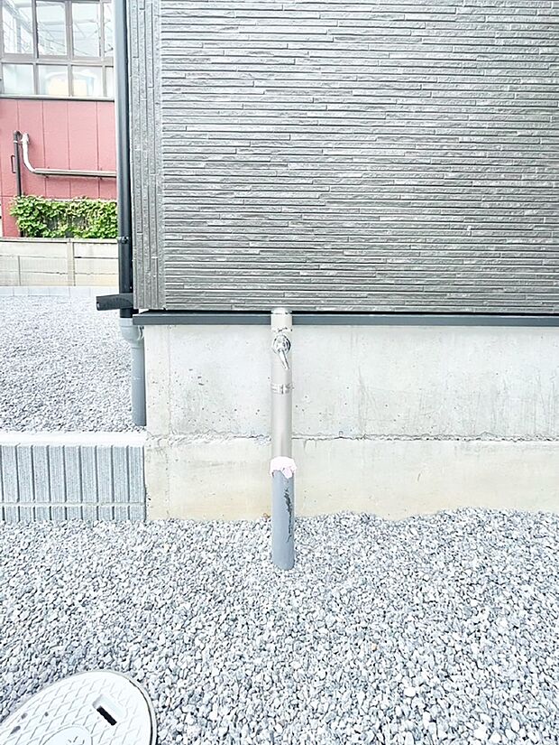 外水栓があると、庭のお手入れやちょっとした手洗い・洗車に便利です!