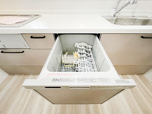 面倒なお片づけは食洗機にお任せ!家事の負担が減って、時間にも気持ちにもゆとりができます。