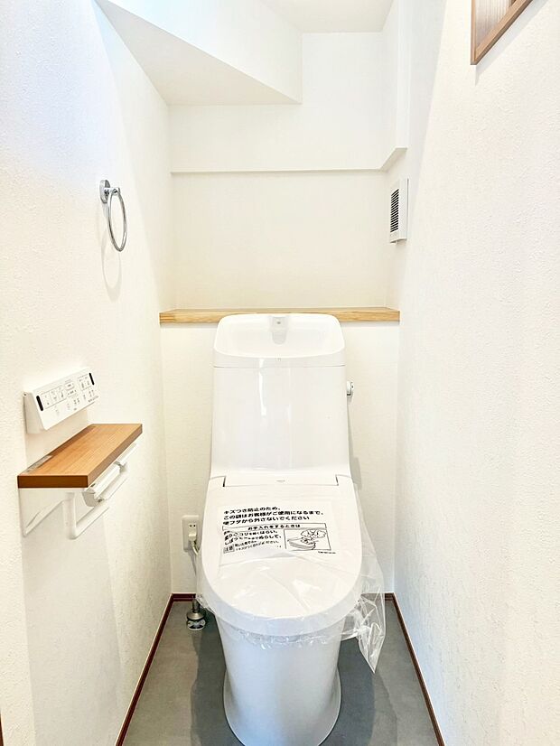 清潔感のある白を基調とした落ち着ける空間