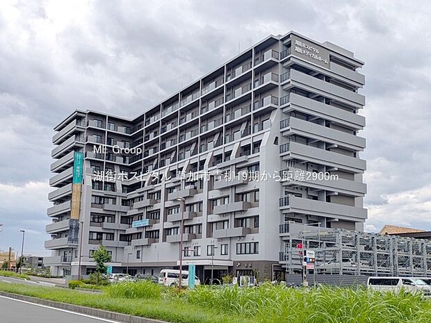 病院 2900m 湖街ホスピタル