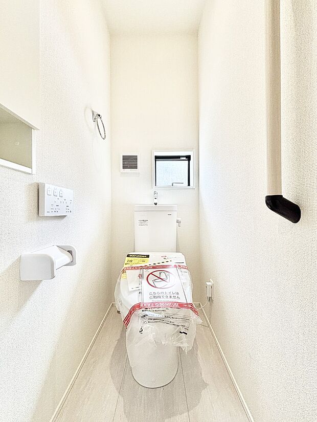 トイレは1階と2階それぞれに配置されていてとても便利です。