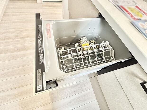 面倒なお片づけは食洗機にお任せ!家事の負担が減って、時間にも気持ちにもゆとりができます。