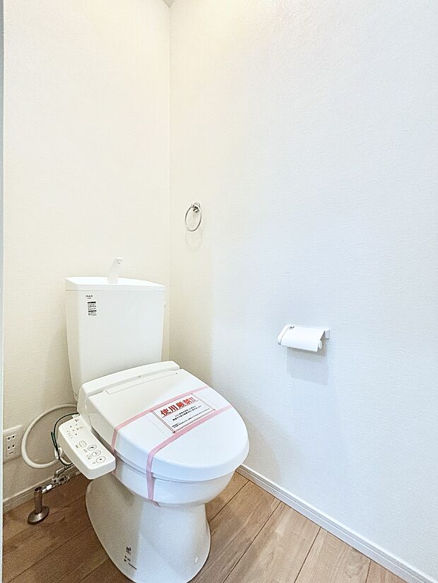 ウォシュレット付きトイレが1階と2階それぞれに配置されていてとても便利です。 