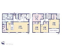 春日部市緑町2丁目 新築一戸建て 全7棟