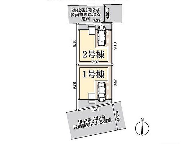 区画図