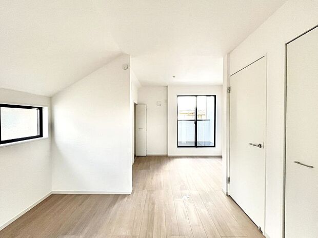 将来は2部屋にすることもできますね。お年頃になったら夢の個室にチェンジ!