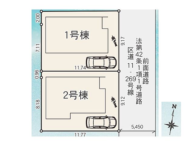 区画図