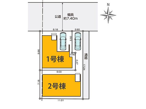 区画図