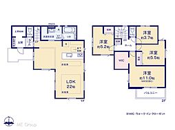 流山市加4丁目 17期 新築一戸建て 全4棟