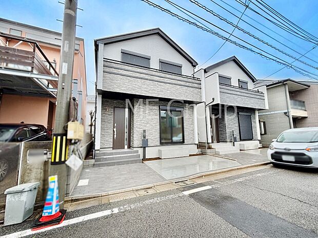 上質感あふれる外観デザイン。魅力の住まいを実現。