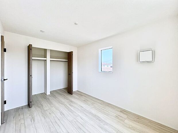 収納も充実しています！どんなお部屋にするか考えるのが楽しみですね。