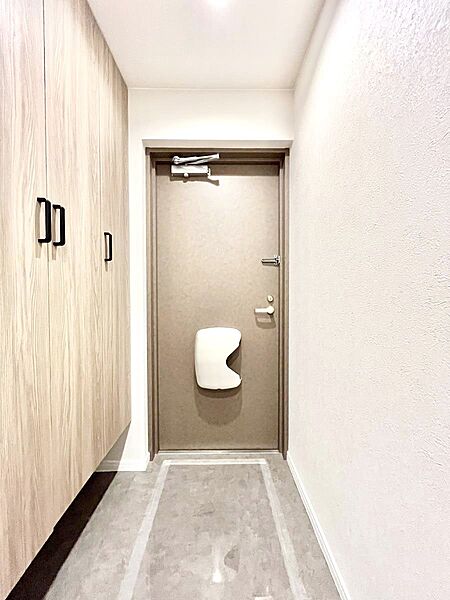家族の帰宅やお客様をあたたかく迎える玄関
