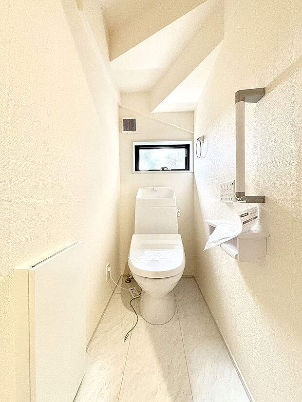 トイレは1階と2階それぞれに配置されていてとても便利です。