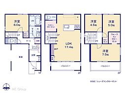 草加市新善町 1期 新築一戸建て 全1棟