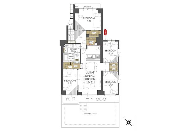 間取り：312001293724