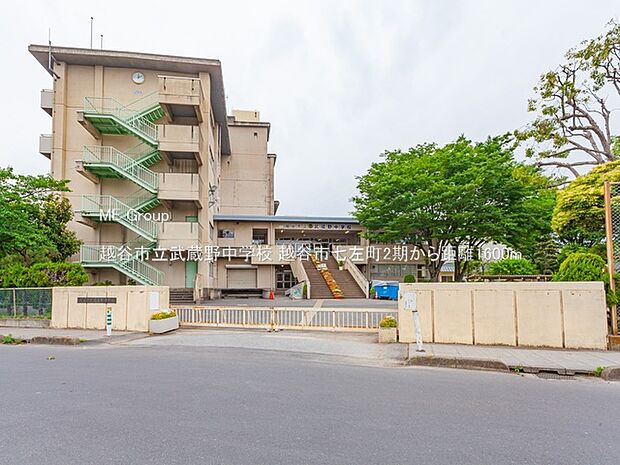 中学校 1600m 越谷市立武蔵野中学校