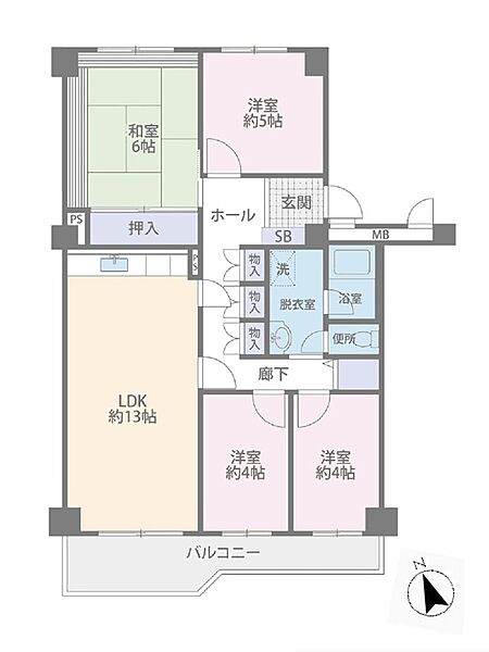 間取り：312001295501