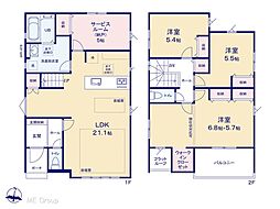 流山市江戸川台東4丁目 10期 新築一戸建て 全1棟