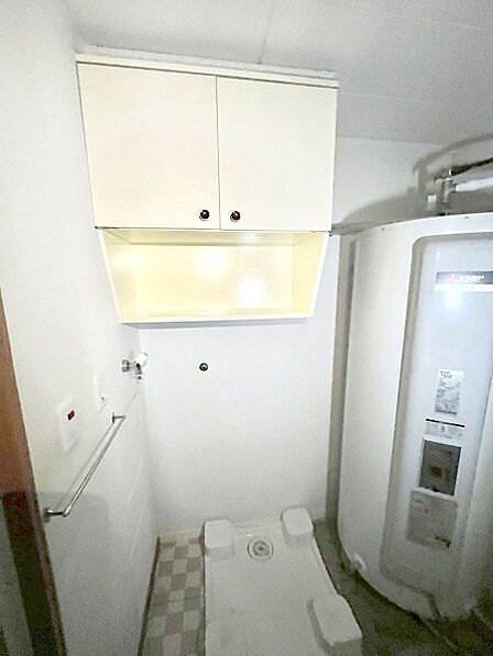 便利なリネン庫で、スッキリした使いやすい洗面室に