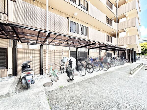 自転車置き場（空き状況は都度ご確認ください）