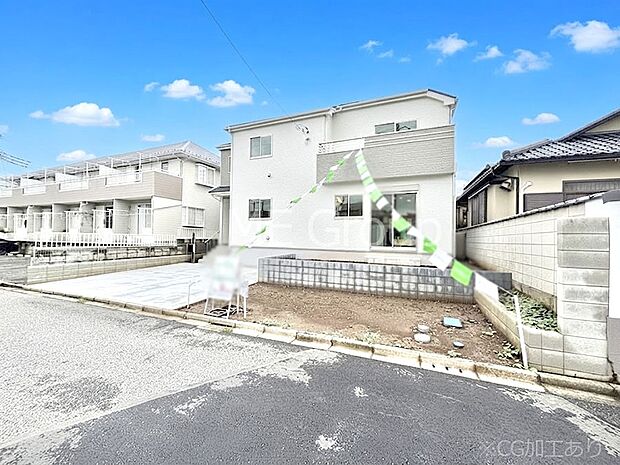 前面道路はきちんと整備されています  