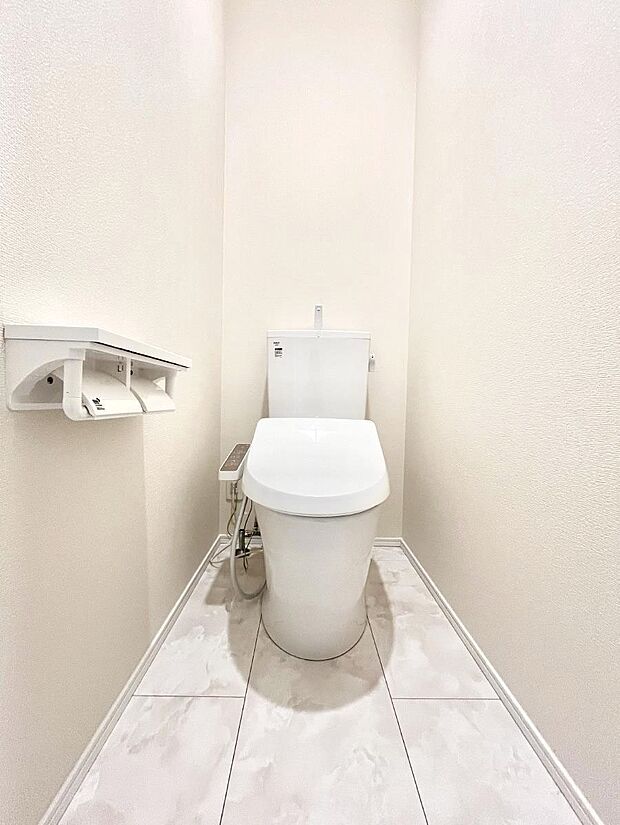 トイレは1階と2階それぞれに配置されていてとても便利です。