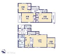 江戸川区篠崎町3丁目(篠崎駅) 4期 新築一戸建て 全5棟