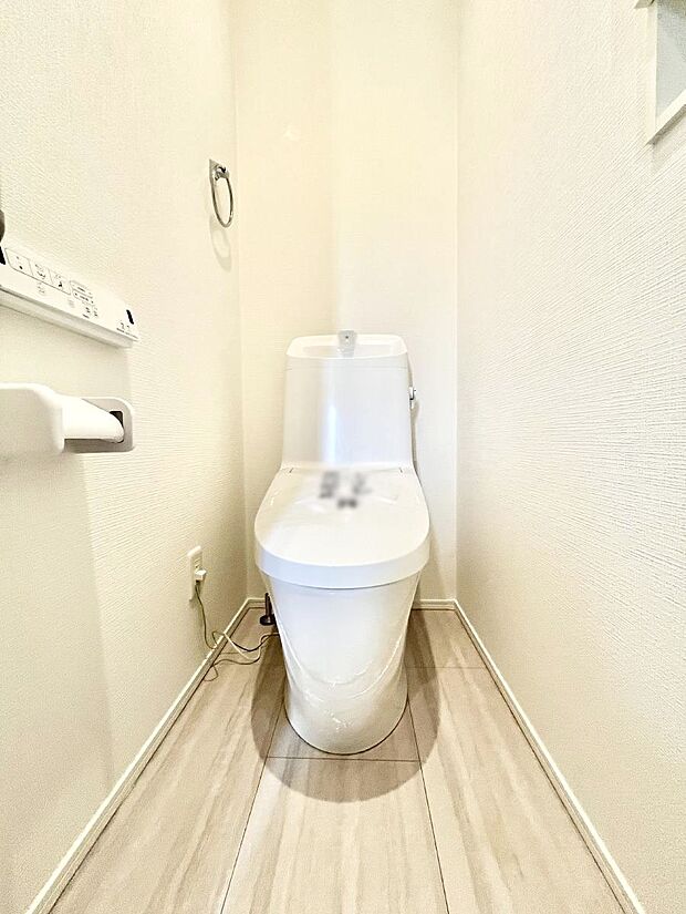 トイレは1階と2階それぞれに配置されていてとても便利です。 