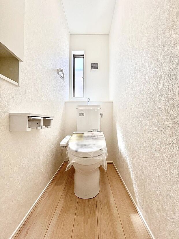 トイレは1階と2階それぞれに配置されていてとても便利です。