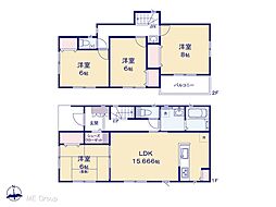 船橋市二和西5丁目 新築一戸建て 全8棟